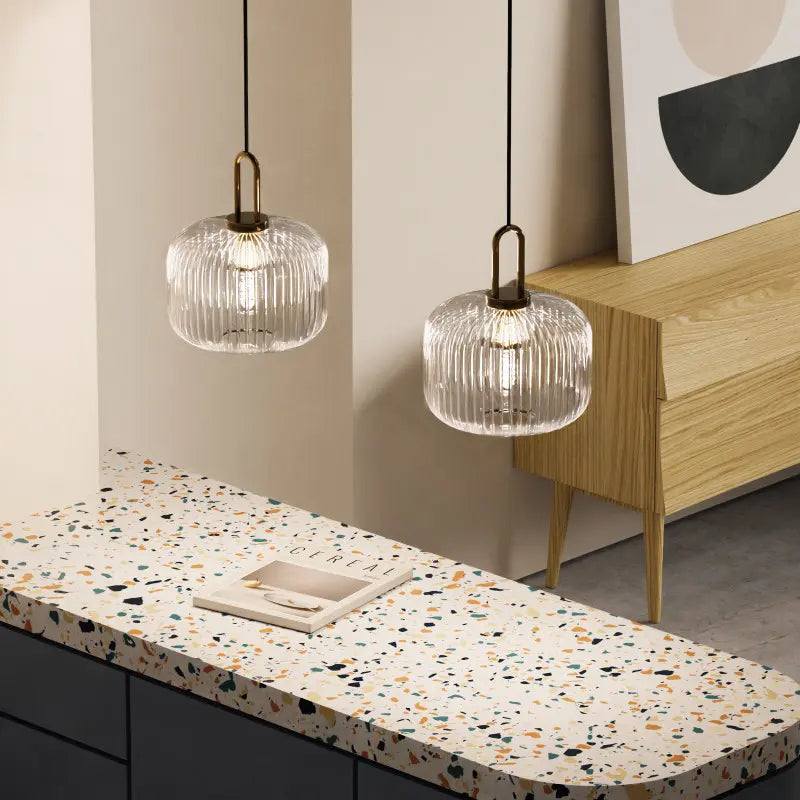 Brehn | Moderne Glas Pendelleuchte