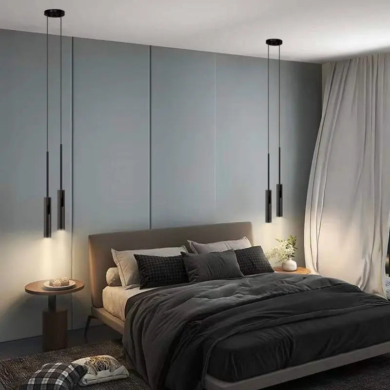 Brehn | Moderne LED Pendelleuchte Schlafzimmer