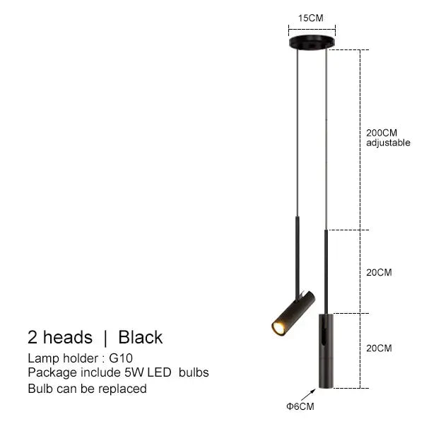 Brehn | Moderne LED Pendelleuchte Schlafzimmer