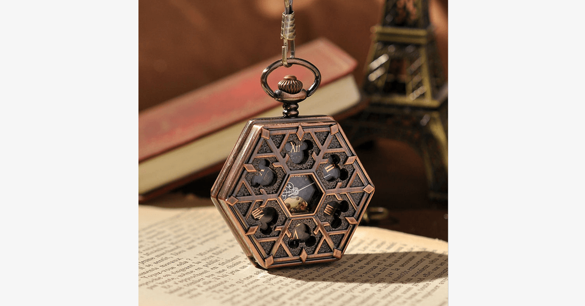 Hexlock Mechanische Taschenuhr – Zeit stilvoll erfassen