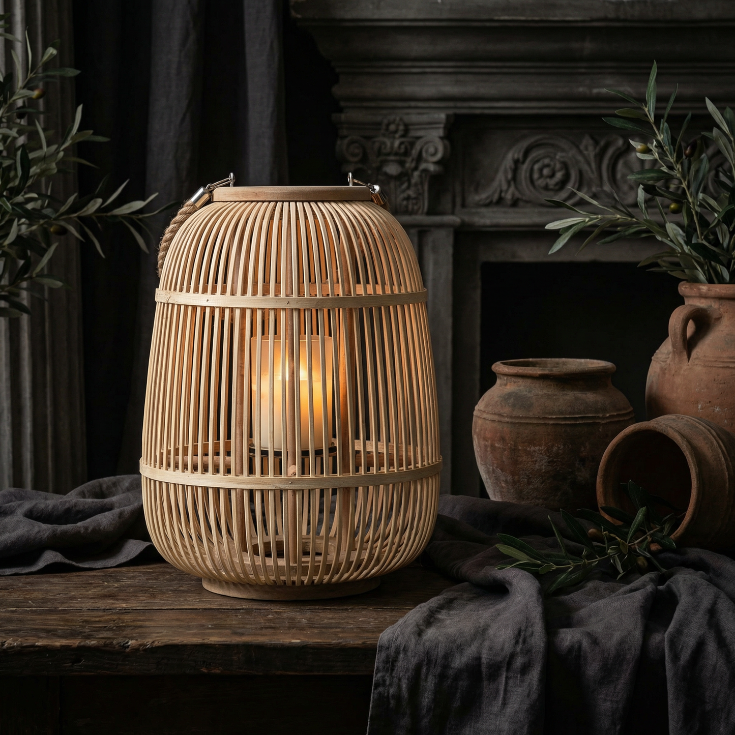 Rattan Laternen Brehn
