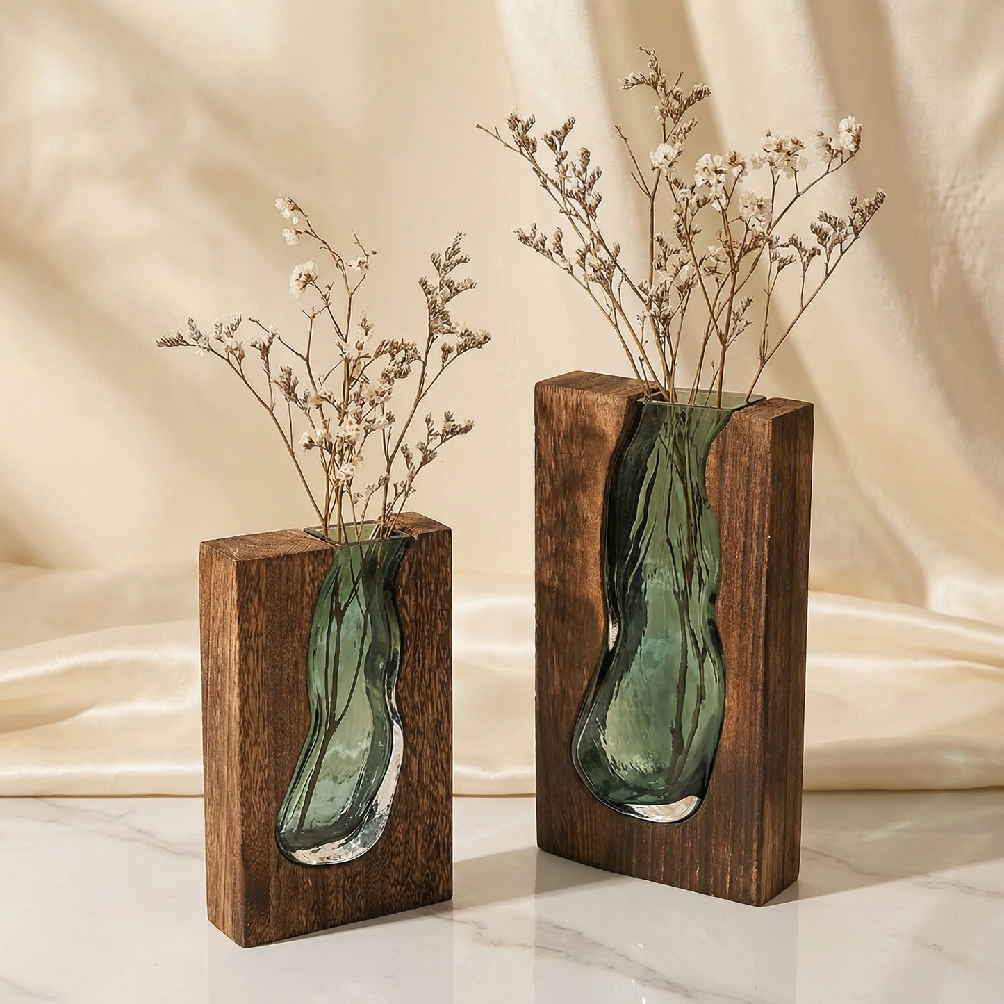 Nordische Live-Edge-Vase Brehn