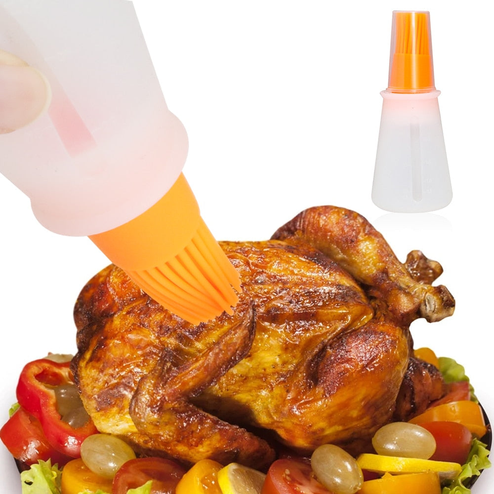 Hochtemperaturbeständige Silikonflasche Grillbürste Ölwerkzeug | Brehn