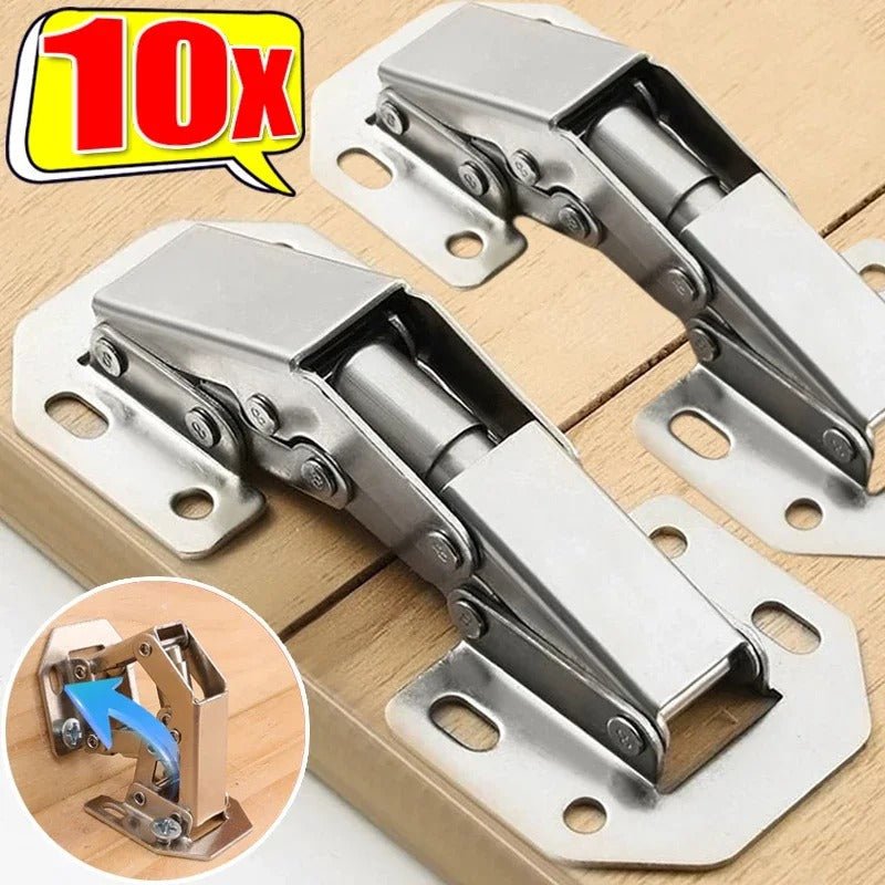 HingeLuxe Soft-Close-Scharniere für Schränke | Hochwertige Hydraulikscharniere für leises und sanftes Schließen der Türen