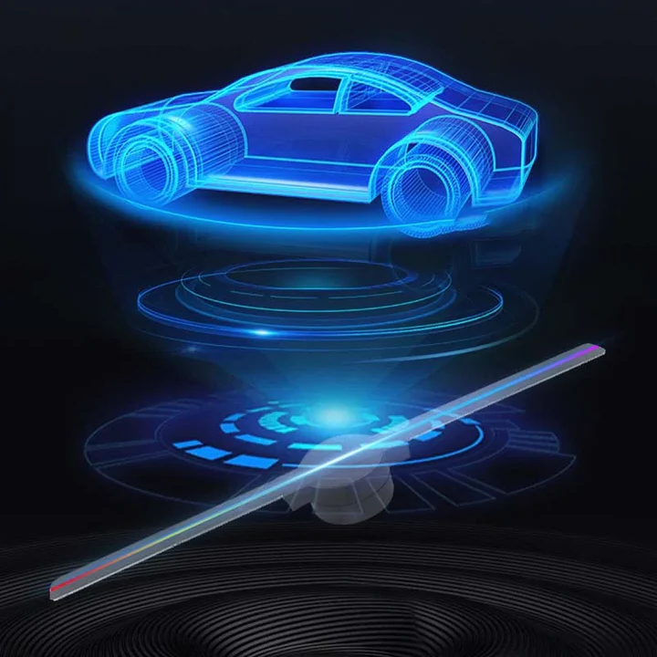 3D Hologram LED Ventilator Projektor | Brehn