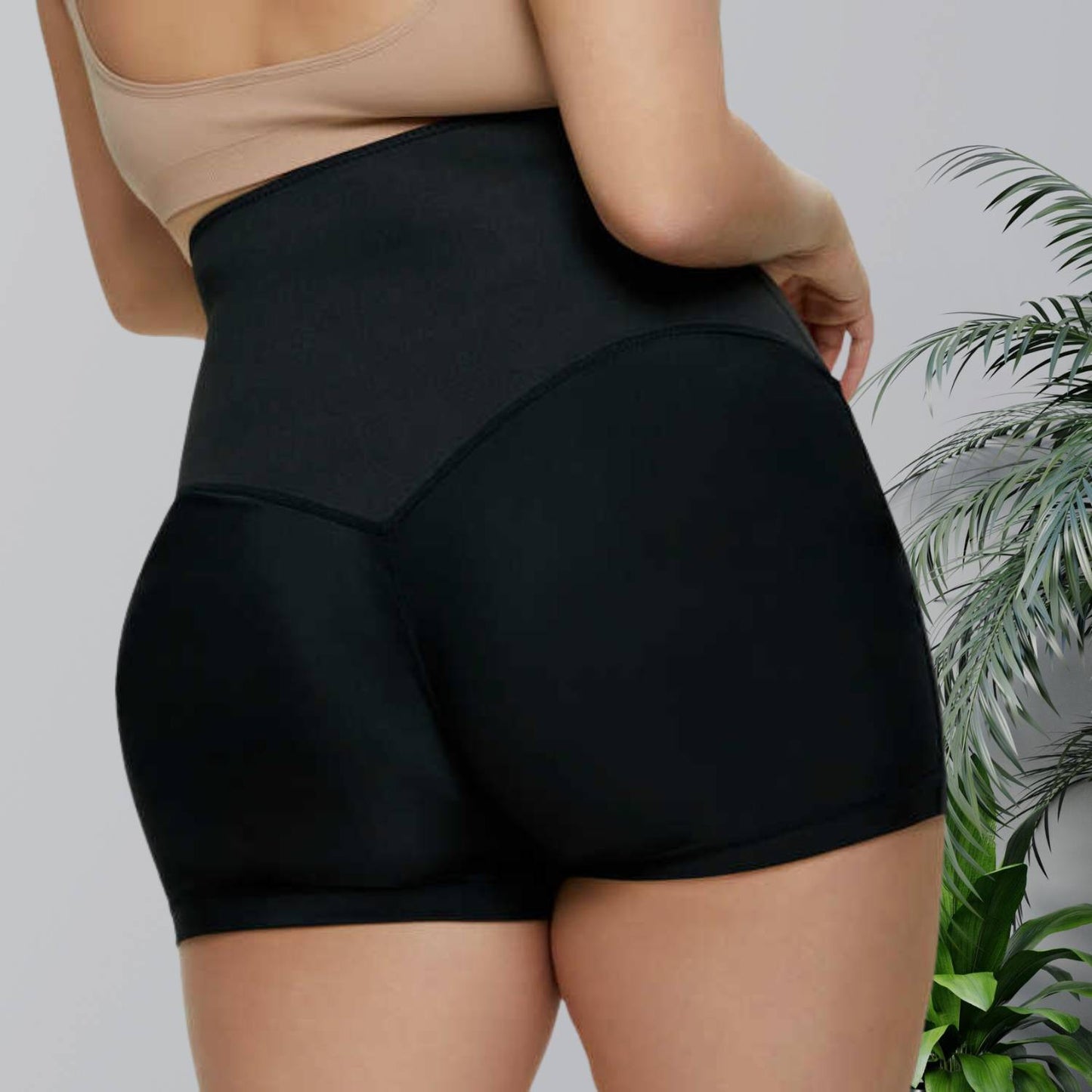 SweatFit Taillentrainer – Hohe Taille Sauna Leggings mit Taillentrainer für Frauen | Brehn
