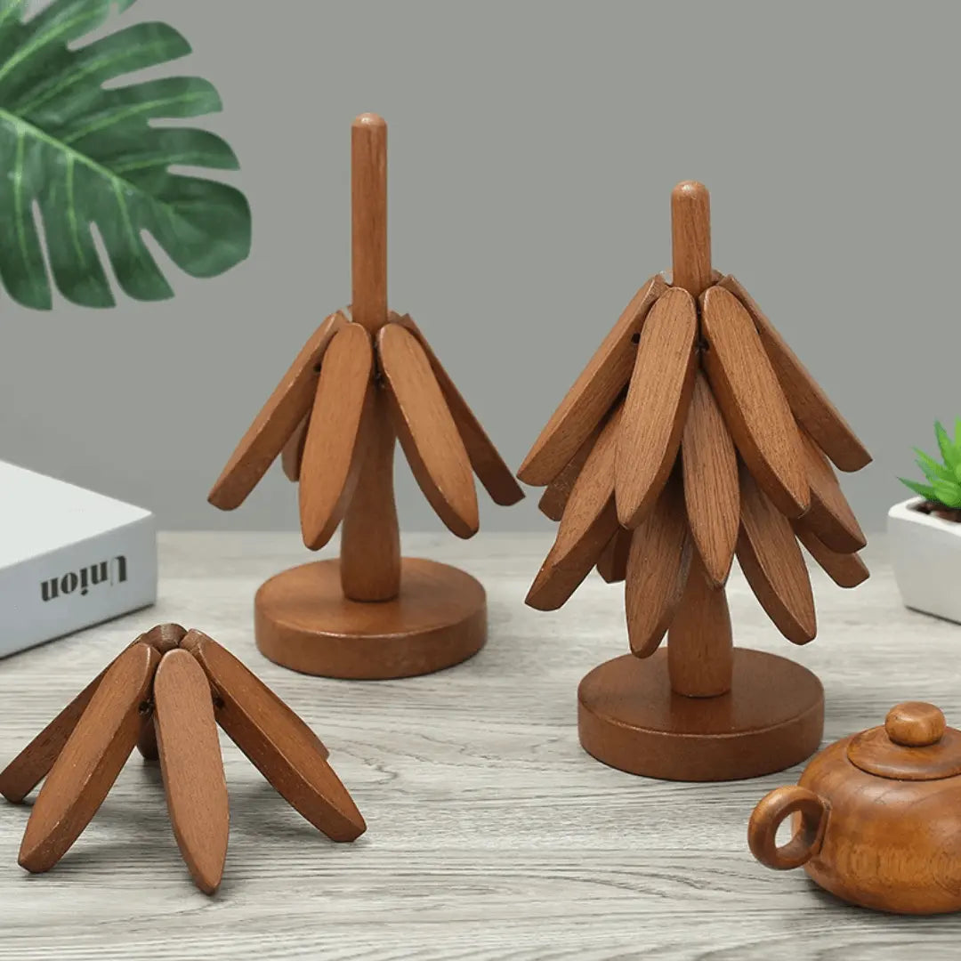 Brehn | Stylische Holzuntersetzer – NatureGuard