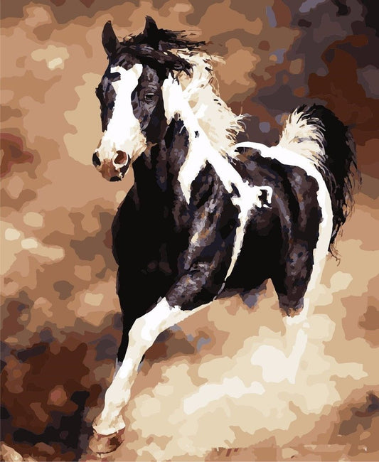 Galloping Horse - Van-Go Malen-nach-Zahlen Set | Brehn