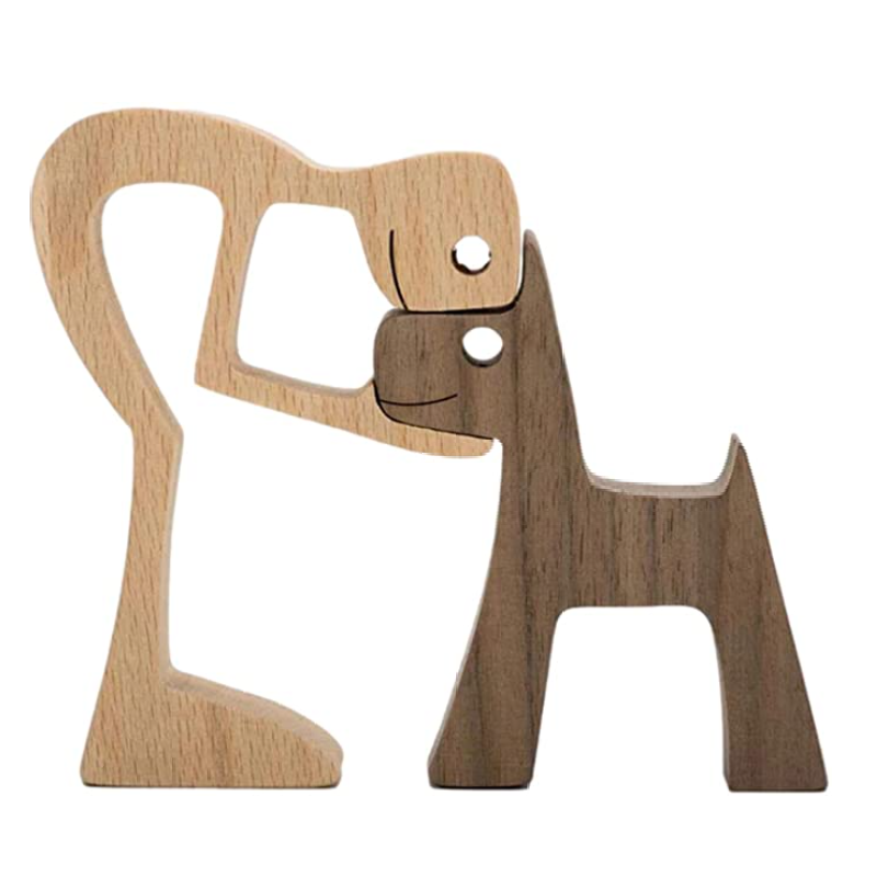 Brehn | Hugo Holzskulptur | Einzigartige handgefertigte Figur