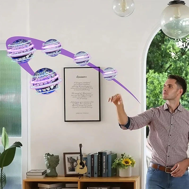 LED-Spielzeug: Fliegende Spinnerkugel