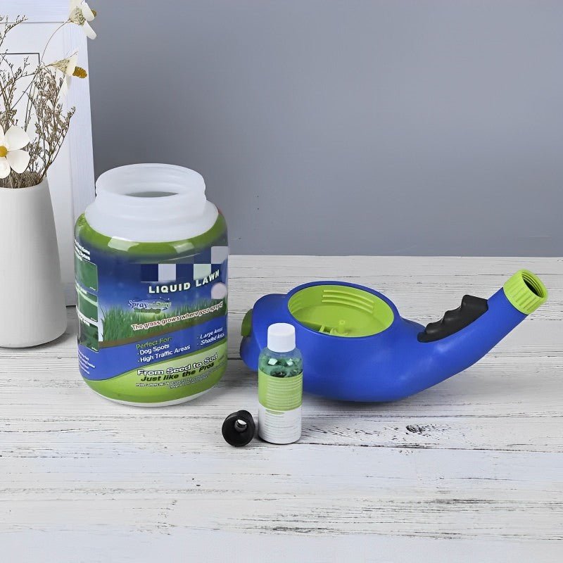 HYDRO MOSS PRO – Flüssiger Rasenschaum für schnelles und gesundes Rasenwachstum