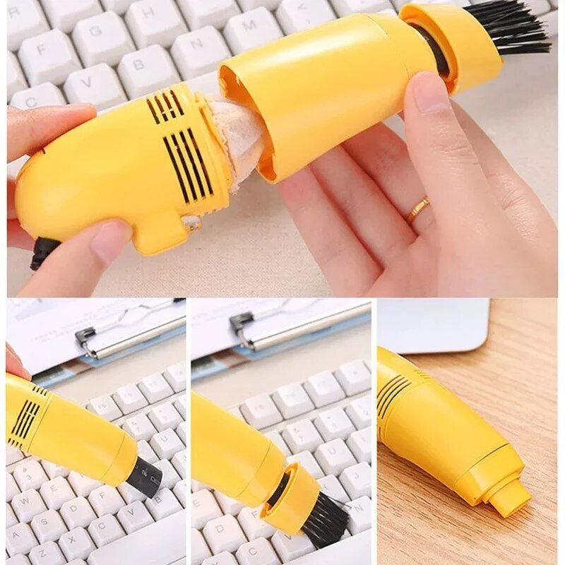 MiniVac - Effiziente Reinigung - Tastaturschutz - Staubschutz ! | Brehn