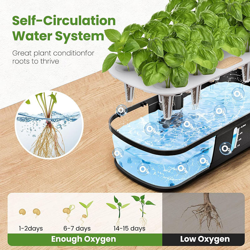Innovatives Hydroponik-Anbausystem – 12 Pods Kit