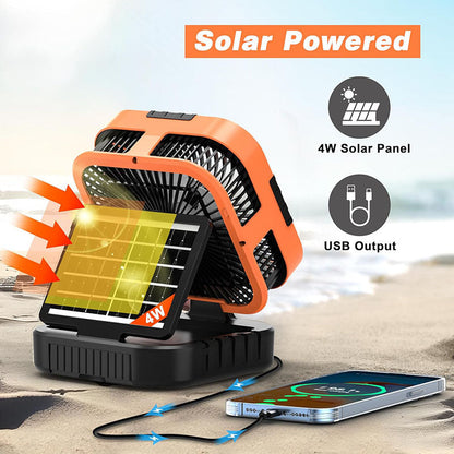 3 in 1 Solar Camping Ventilator | Brehn