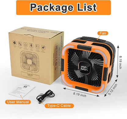 3 in 1 Solar Camping Ventilator | Brehn