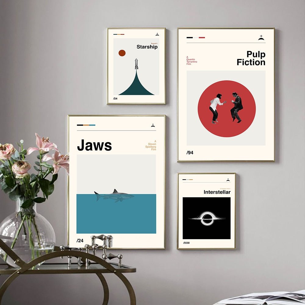 Brehn | Ikonische Filme Retro Wandkunst Leinwandposter