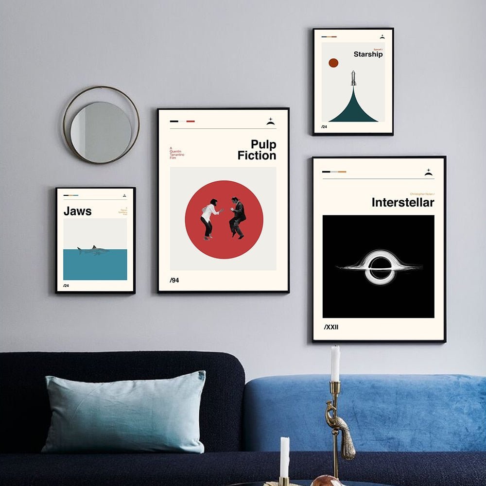 Brehn | Ikonische Filme Retro Wandkunst Leinwandposter