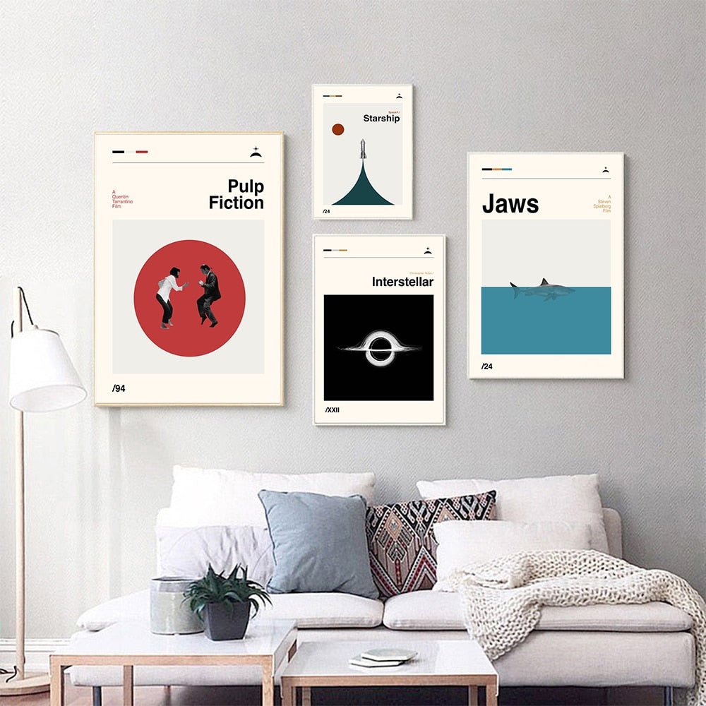 Brehn | Ikonische Filme Retro Wandkunst Leinwandposter