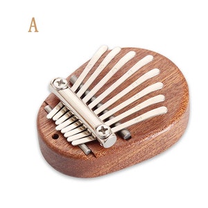 Mini-Kalimba mit 8 Tasten für Anfänger