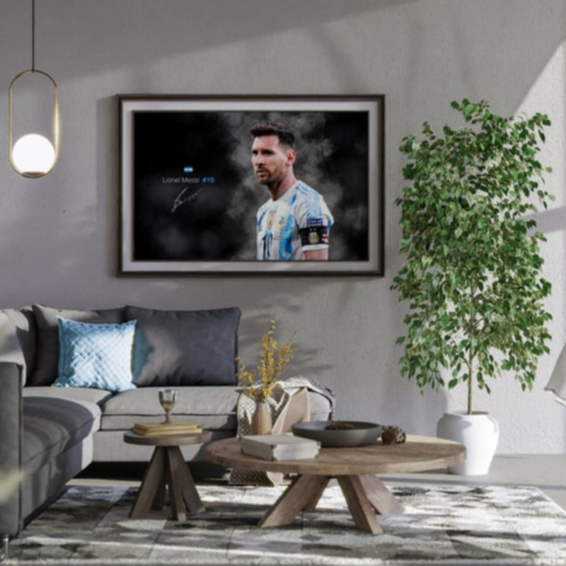 Gerolltes Leinwandposter Lionel Messi