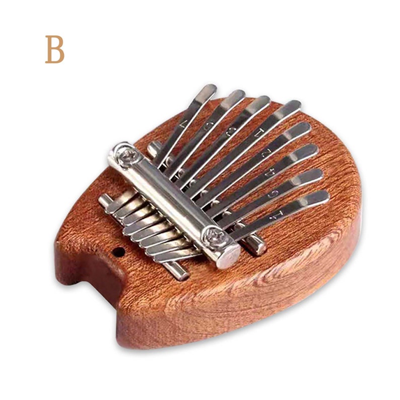 Mini-Kalimba mit 8 Tasten für Anfänger
