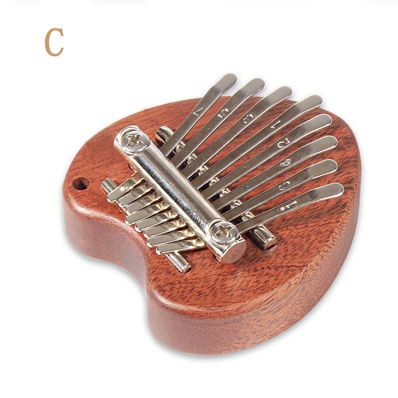 Mini-Kalimba mit 8 Tasten für Anfänger
