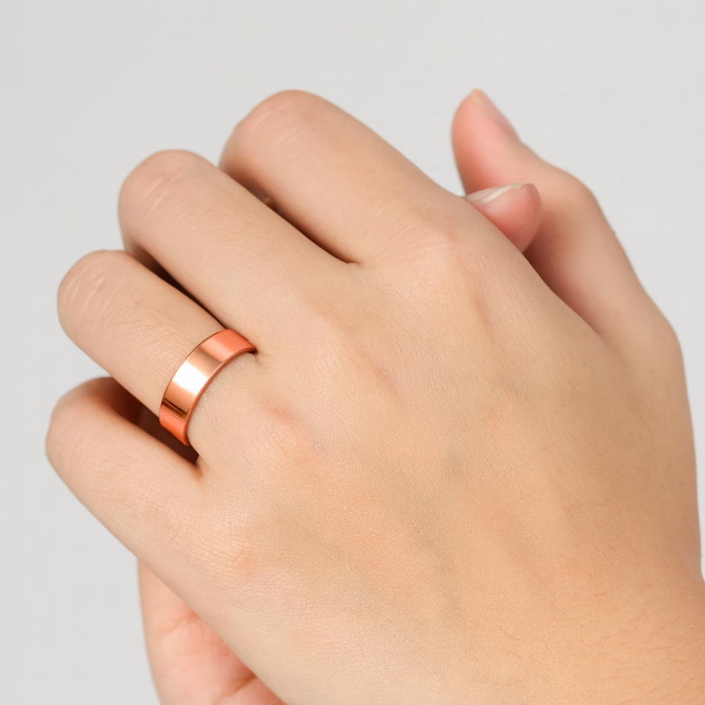 Magnettherapie-Heilring aus Edelstahl
