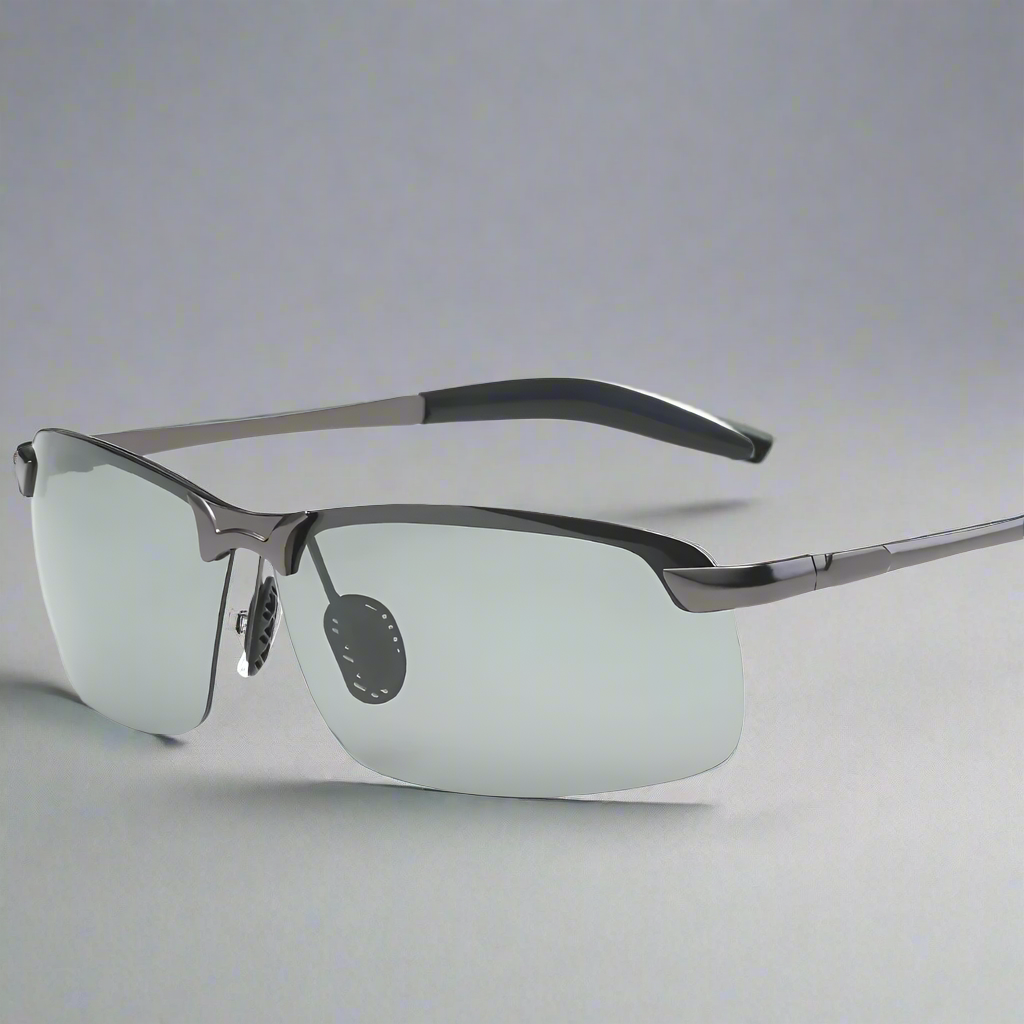 Polarisierte photochrome Sportsonnenbrille