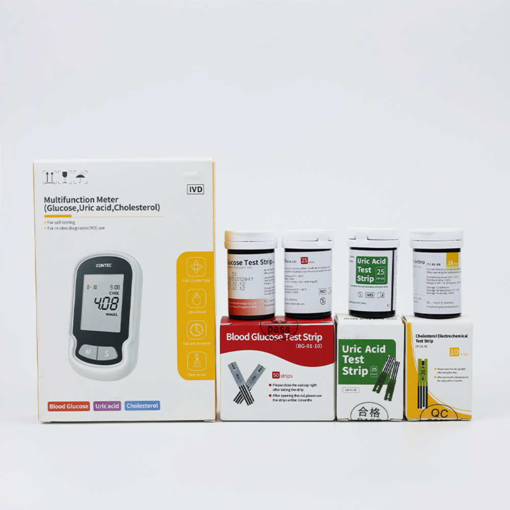 Cholesterin-Heimtestkit, tragbares Blutzuckermessgerät