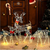 Brehn | Weihnachtsdekorationen Rentier Schlitten Lichtdisplay