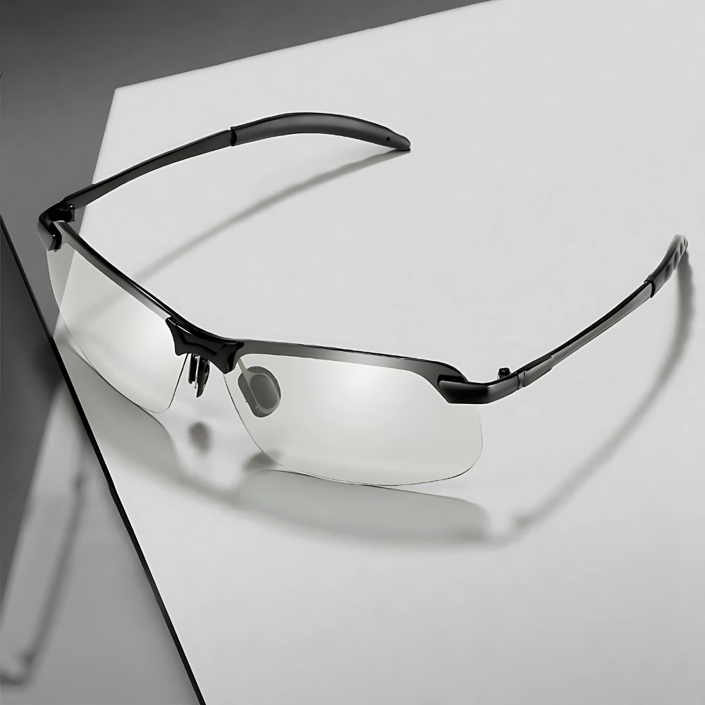 Polarisierte photochrome Sportsonnenbrille