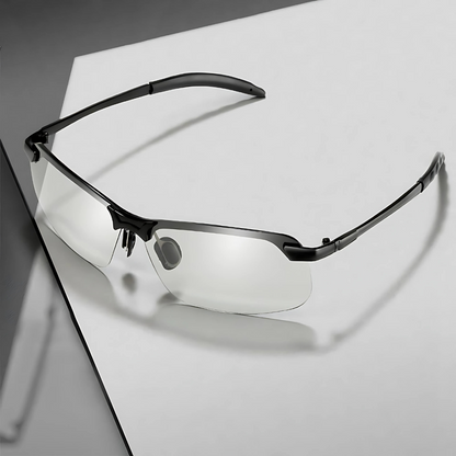 Polarisierte photochrome Sportsonnenbrille