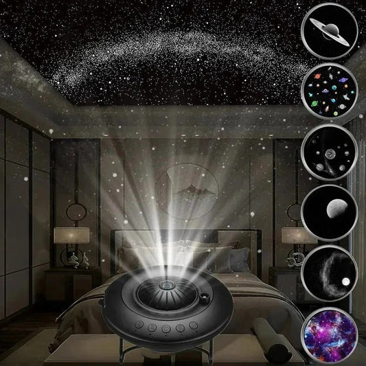 Galaxienprojektor mit Planetariumseffekten