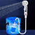 Tragbarer, USB-wiederaufladbarer Duschkopf mit Wasserpumpe