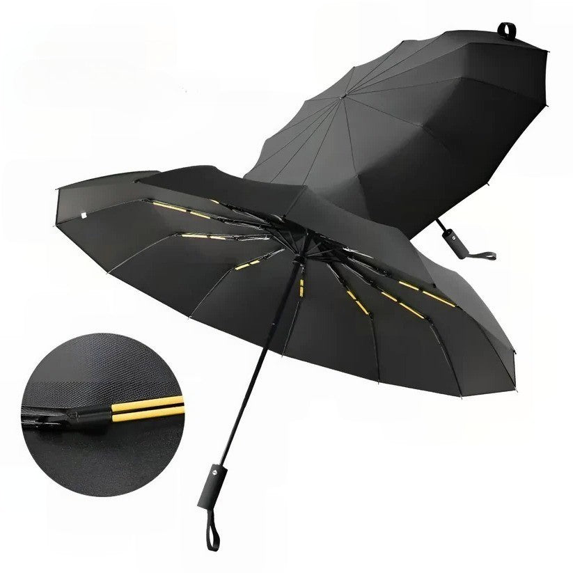 Umweltfreundlicher, winddichter Regenschirm
