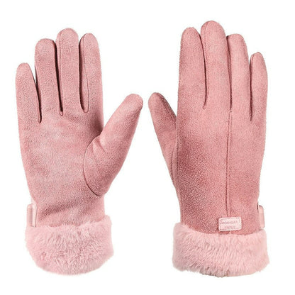 Damen-Winterhandschuhe mit Touchscreen-Funktion