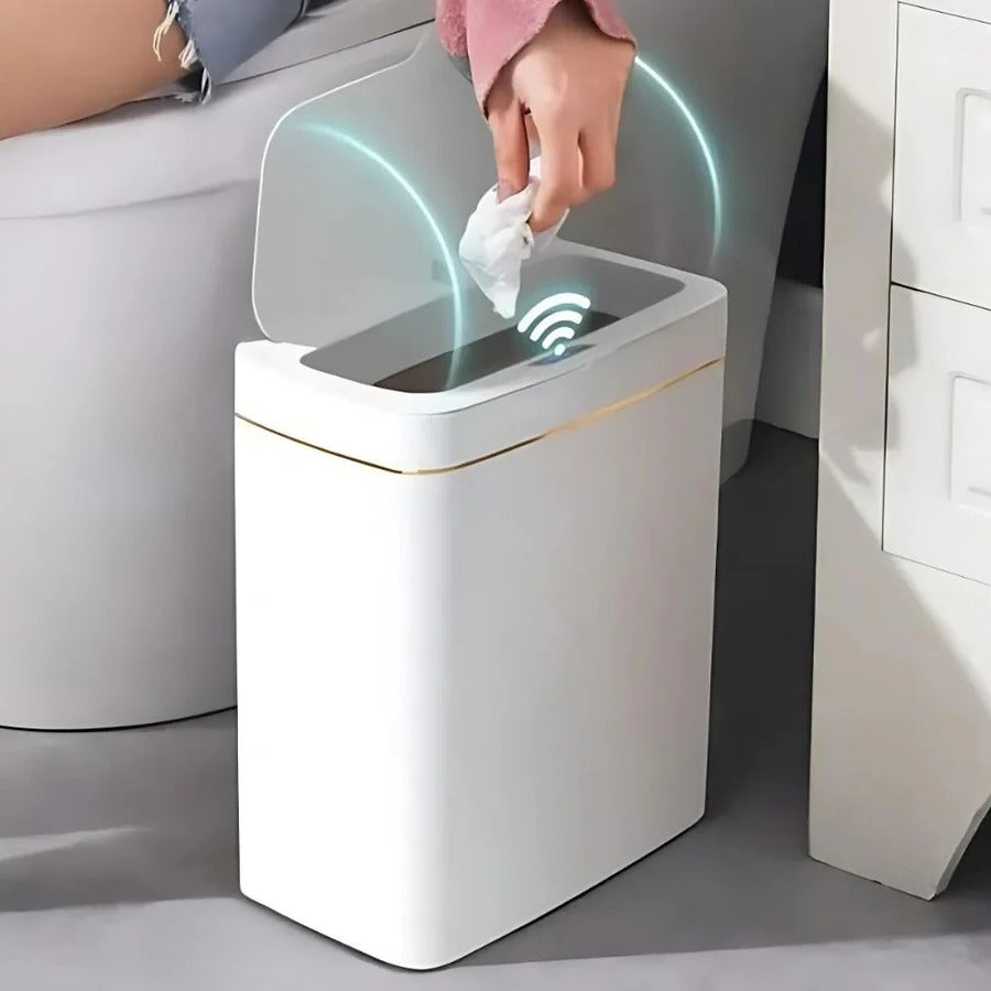 Automatischer Mülleimer mit Bewegungssensor