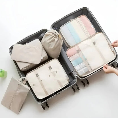 7er-Packwürfel-Set für Reisen