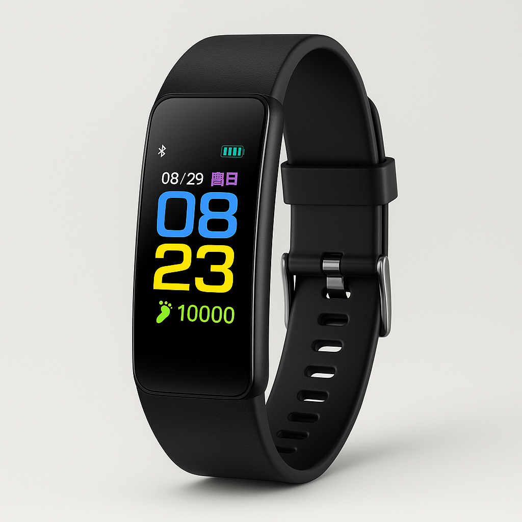 VitaWatch | Senioren-Smartwatch mit Gesundheitsmonitor und großem LED-Bildschirm | Brehn