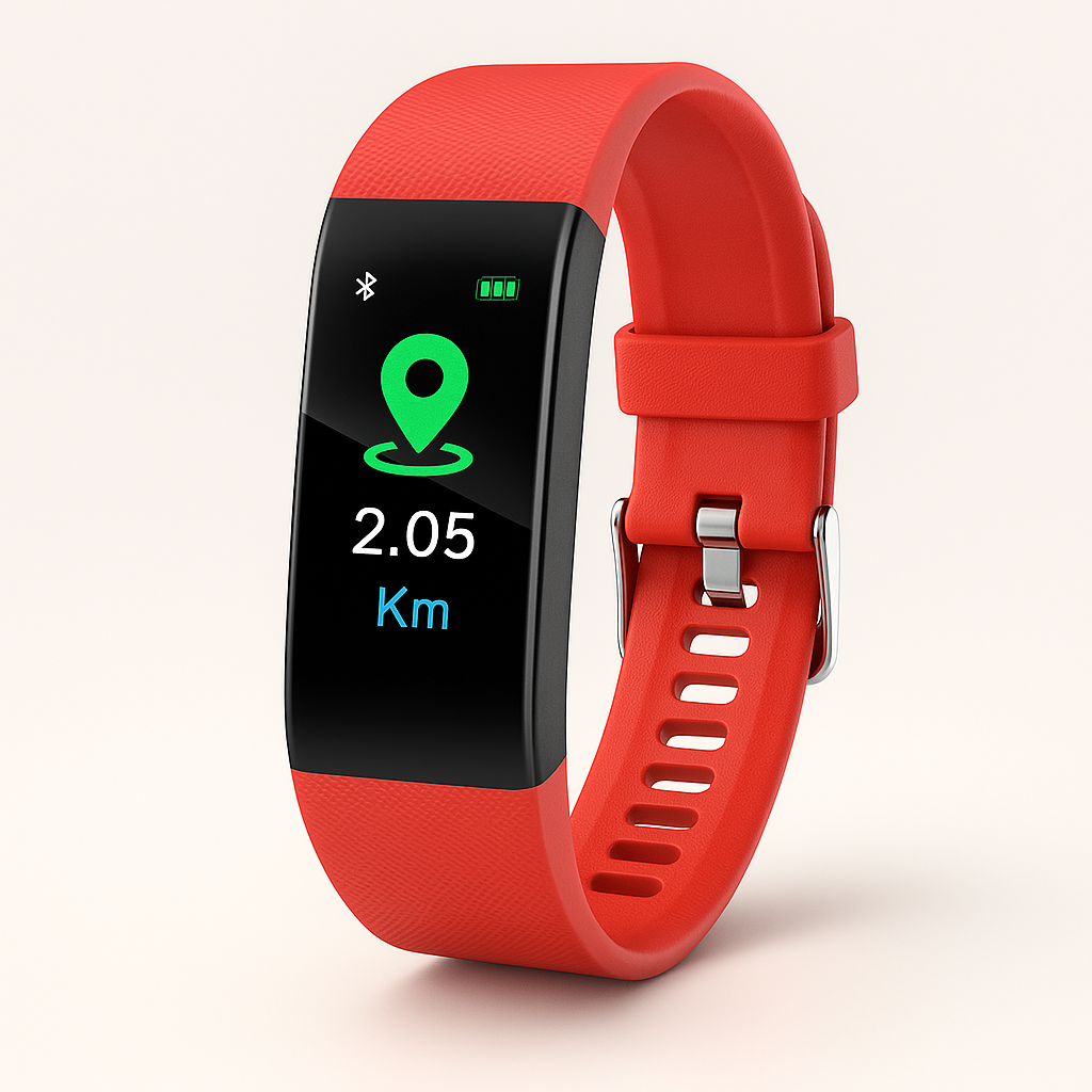 VitaWatch | Senioren-Smartwatch mit Gesundheitsmonitor und großem LED-Bildschirm | Brehn