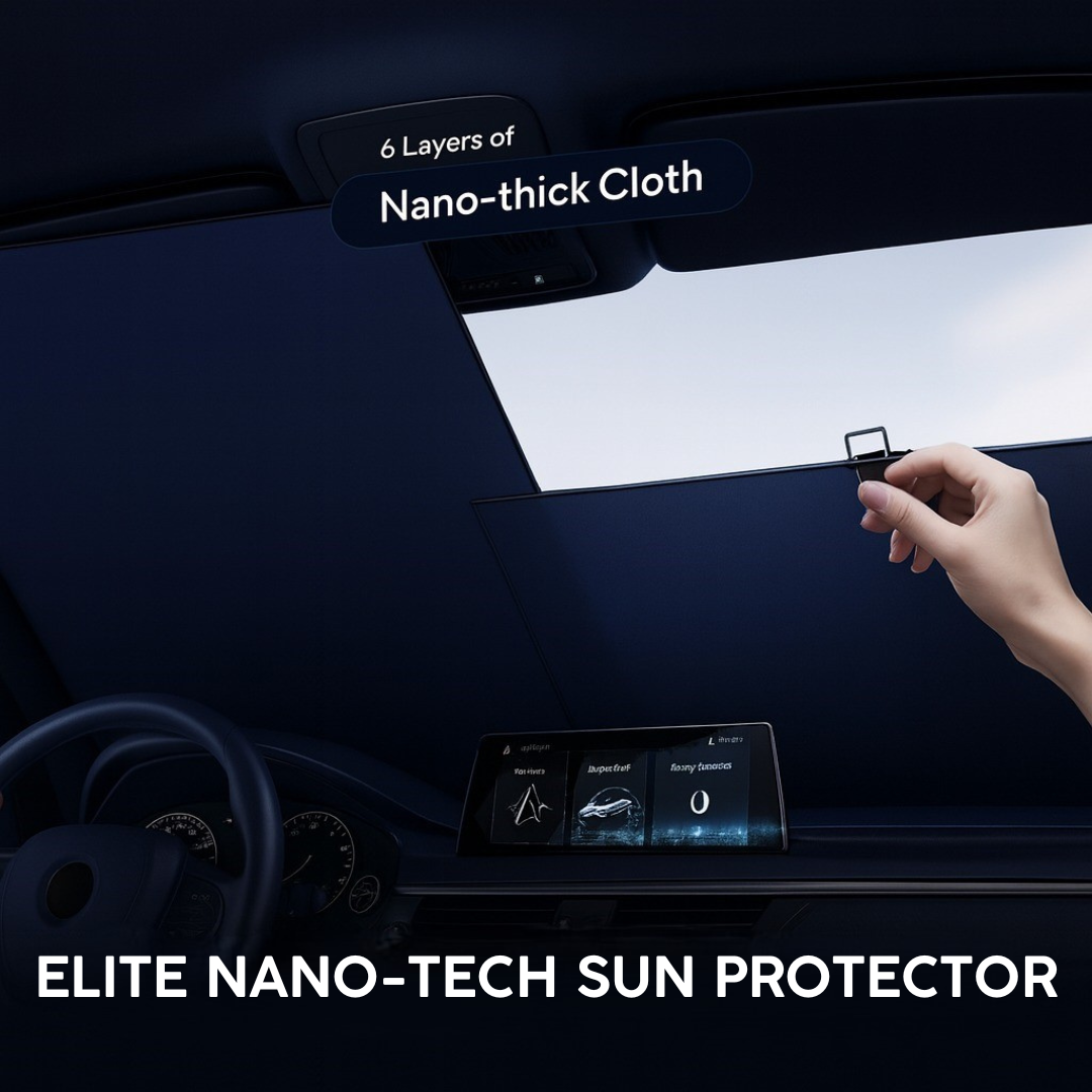 Brehn | Abnehmbare Anti-UV Licht Auto Windschutzscheibe Sonnenblende
