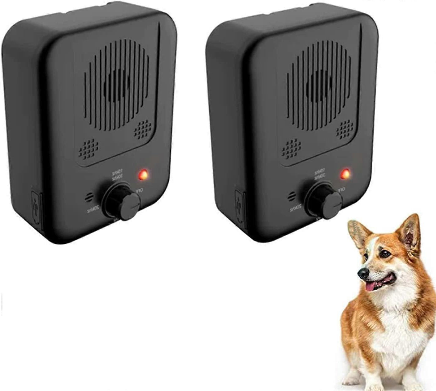 Tragbares Ultraschallgerät zur Abwehr von Hundebellen