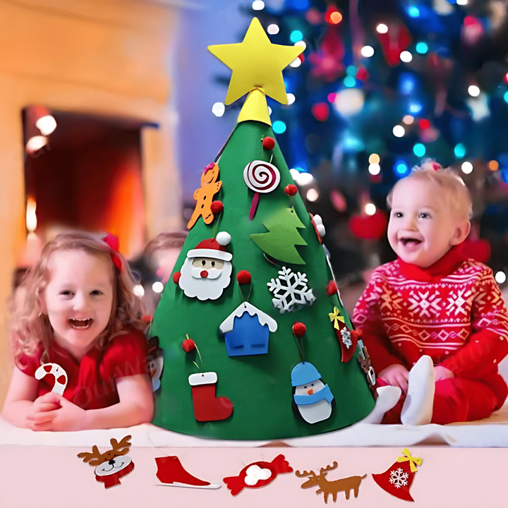 Brehn | Weihnachtsdekorationen Filz Kleinkind Aktivitätsbaum