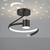 Moderne LED-Deckenleuchten im Stern-Design