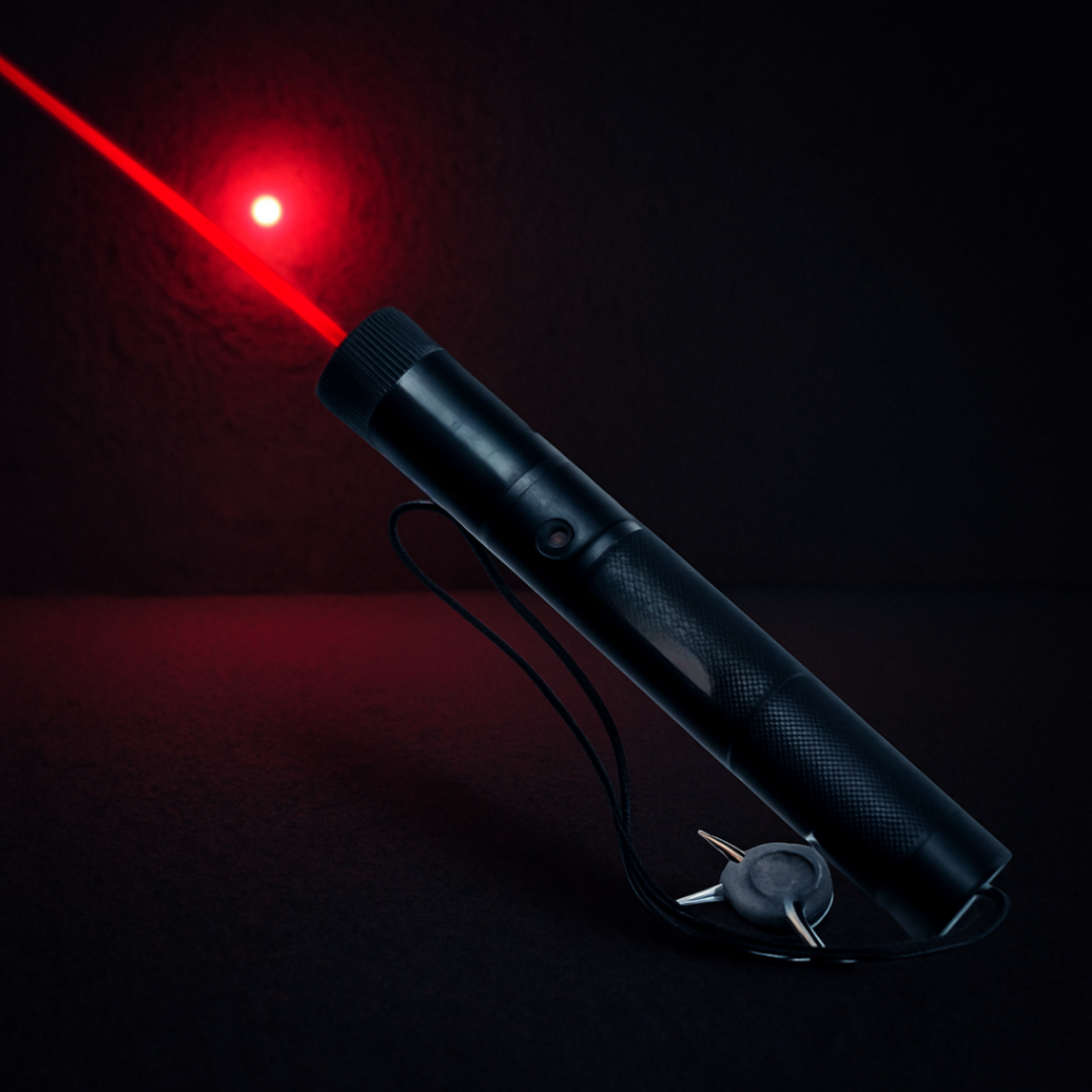 Laserpointer aus Aluminium, einstellbarer Fokus
