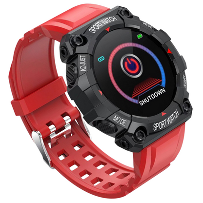 Smartwatch mit Fitness-Tracking – IP67 wasserdicht, 1,3 Zoll Display, für Android & iOS, Silikonarmband