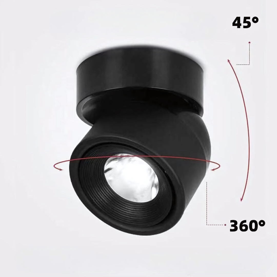 LED-Deckenstrahler aus Aluminium