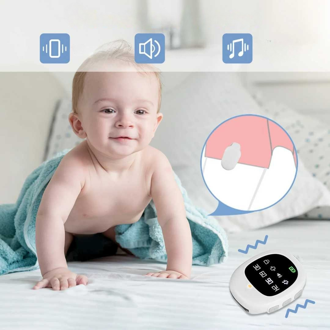 Bettnässeralarm für Kinder mit Vibrationssensor