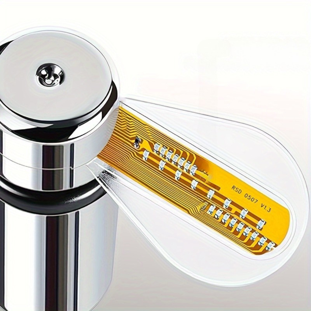 USB Tischventilator mit LED-Uhranzeige | Brehn