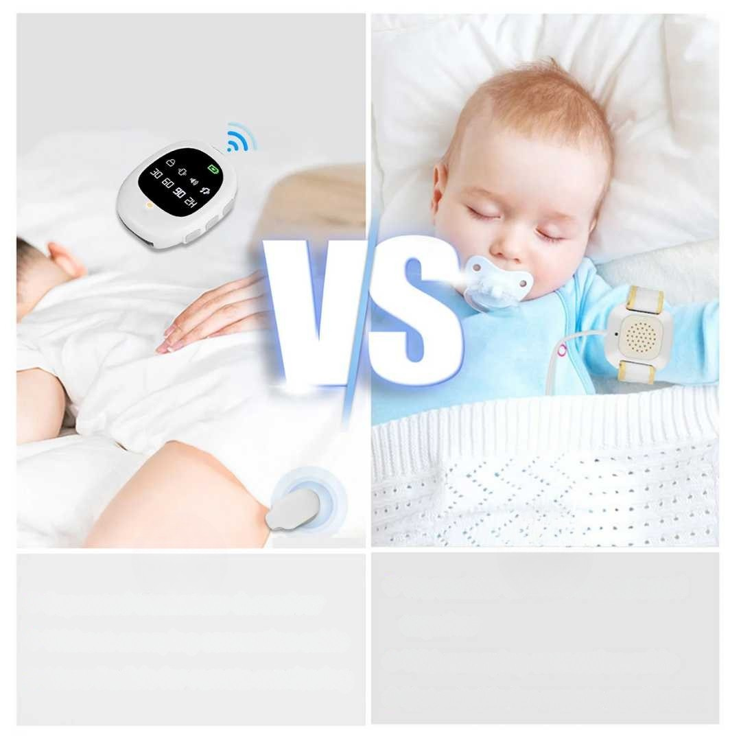 Bettnässeralarm für Kinder mit Vibrationssensor